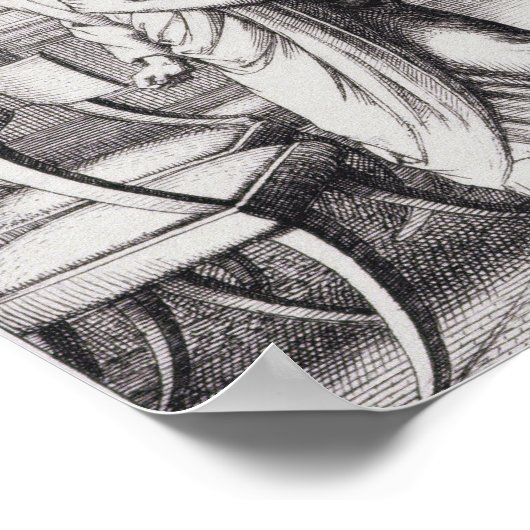 Cicero Denouncing Catiline Poster (Hoek)