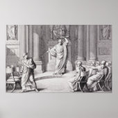 Cicero Denouncing Catiline Poster (Voorkant)