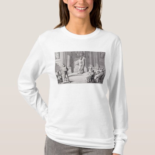Cicero Denouncing Catiline T-shirt (Voorkant)