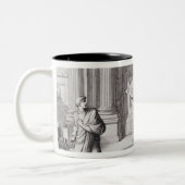 Cicero Denouncing Catiline Tweekleurige Koffiemok (Links)