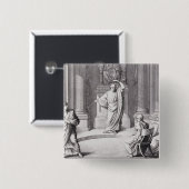Cicero Denouncing Catiline Vierkante Button 5,1 Cm (Voorkant /achterkant)