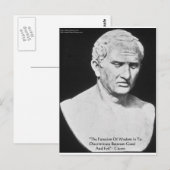 Cicero "Good & Evil" — Wisdom Quote Kaarten & Gift (Voorkant / Achterkant)