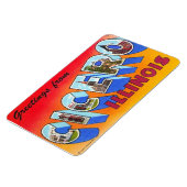 Cicero Illinois IL grote letter Briefkaart magneet (Linkerzijde)