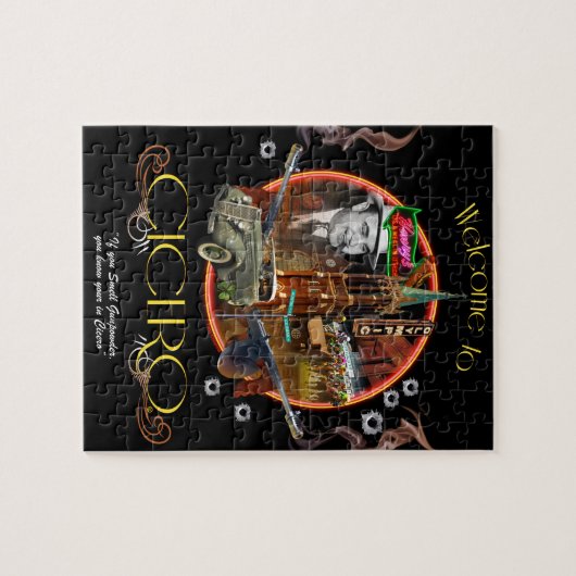 Cicero, Illinois Legpuzzel (Horizontaal)