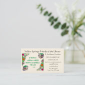 Cicero LILibrary Quote Regular Visitekaartje (Staand voorkant)