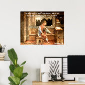 Cicero: nescire autem quid ... poster (Thuiskantoor)