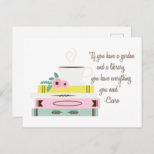 Cicero Quote Briefkaart (Voorkant / Achterkant)