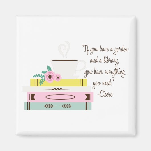 Cicero Quote Magneet (Voorkant)