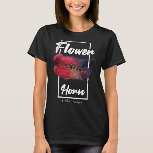 Cichlid Fish Keeper T-shirt (Voorkant)