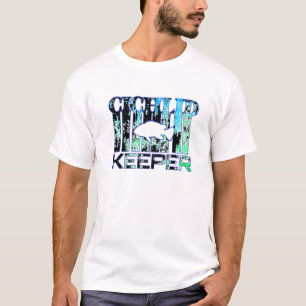 Cichlid Keeper Splashing Aquarium Cichlid Fish Bre T-shirt
