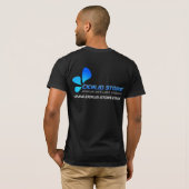 Cichlid Store - Logo en web T-shirt (Achterkant volledig)