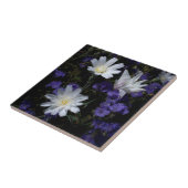 Cichorei en Phacelia Wildbloemen Tegeltje (Zijkant)