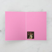 cichorei met een servicberry-kaart kaart (Binnen)