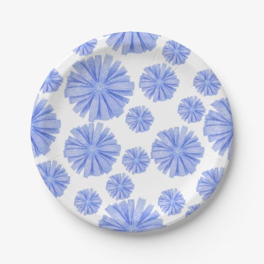 cichorei papieren bordje (Voorkant)