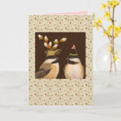 cichoreikaart kaart (Gele Bloem)