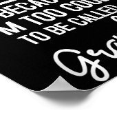 Cici Grandma Cool Grandmother Mothers Day Da1  Poster (Hoek)