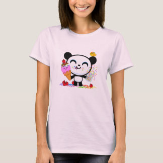 Cici Panda houdt van Ice Cream met sprinkeltjes T-shirt