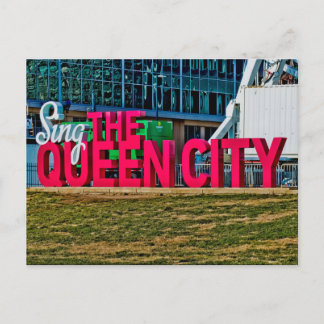 Cicinnati , Ohio , The Queen City Briefkaart