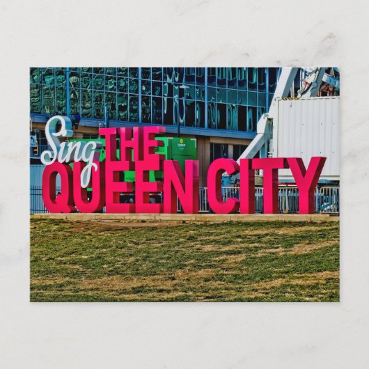 Cicinnati , Ohio , The Queen City Briefkaart (Voorkant)
