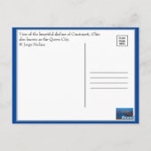 Cicinnati , Ohio , The Queen City Briefkaart (Achterkant)