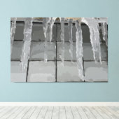 Cicle Stretched Canvas afdrukken (Insitu (Houten vloer))