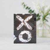 Čičmany Hugs en Kisses Briefkaart (Staand voorkant)