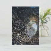 Ciculaire opening in een ijskolf kaart (Staand voorkant)