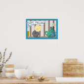 Cider Barrell Follies Comic Poster (Keuken)