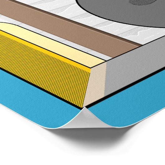 Cider Barrell Follies Comic Poster (Hoek)