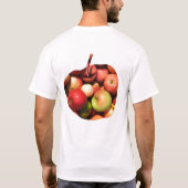 Cider met echte volle vruchten t-shirt (Achterkant)