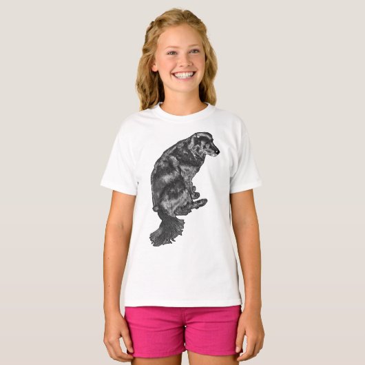 Cider-Path Stride — Retriever T-shirt (Voorkant volledig)