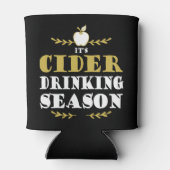 Ciderdrinker Dankzegingsdag Vakanties Blikjeskoeler (Achterkant)