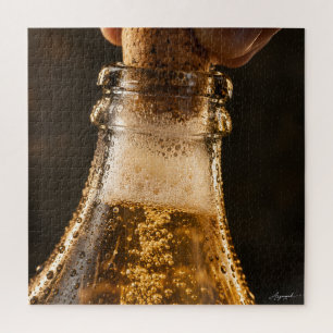 Ciderfles Macro Fotografie Legpuzzel