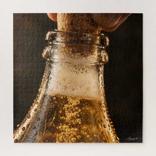 Ciderfles Macro Fotografie Legpuzzel (Verticaal)