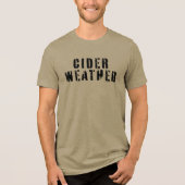 Ciderweer Tri-Blend shirt (Voorkant)