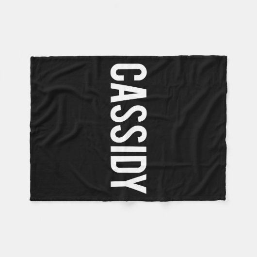 Cidy - Cool New Funny Name Fan Gift Tee  Fleece Deken (Voorkant (Horizontaal))