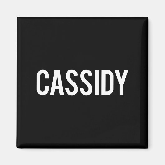 Cidy - Cool New Funny Name Fan Gift Tee  Magneet (Voorkant)