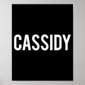 Cidy - Cool New Funny Name Fan Gift Tee Poster (Voorkant)