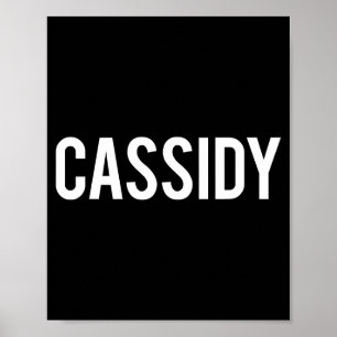 Cidy - Coole Nieuwe Grappige Naam Fan Cadeau T-shi Poster