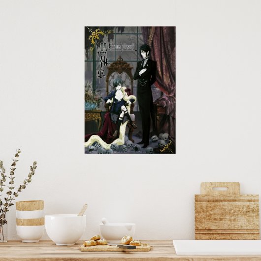 Ciel Sebastian Michaelis Poster (Keuken)