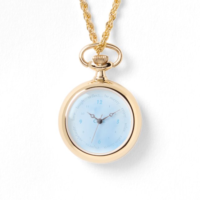 Ciele Gold Necklace Watch Horloge (Voorkant)
