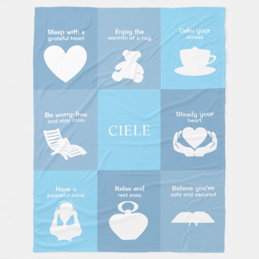 Ciele's Comfort Blanket Fleece Deken (Voorkant)