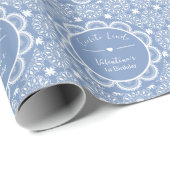 Cielito Lindo 1st Birthday Blue Cadeaupapier (Rol Hoek)
