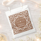 Cielito Lindo 1st Birthday Brown Bedankzakje (Geknipt)