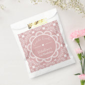 Cielito Lindo 1st Birthday Pink Bedankzakje (Gezegeld)