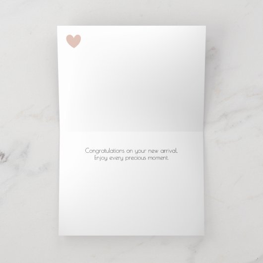 Cielito Lindo Baby Gefeliciteerd Kaart (Binnenlaag)