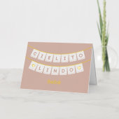 Cielito Lindo Baby Gefeliciteerd Kaart (Voorkant)