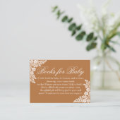 Cielito Lindo baby shower Boek aanvraag Kaart (Staand voorkant)