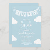 Cielito Lindo Baby shower Boy Kaart (Voorkant / Achterkant)