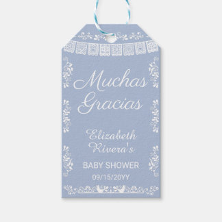 Cielito Lindo Baby Shower Hartelijk Dank Cadeaulabel